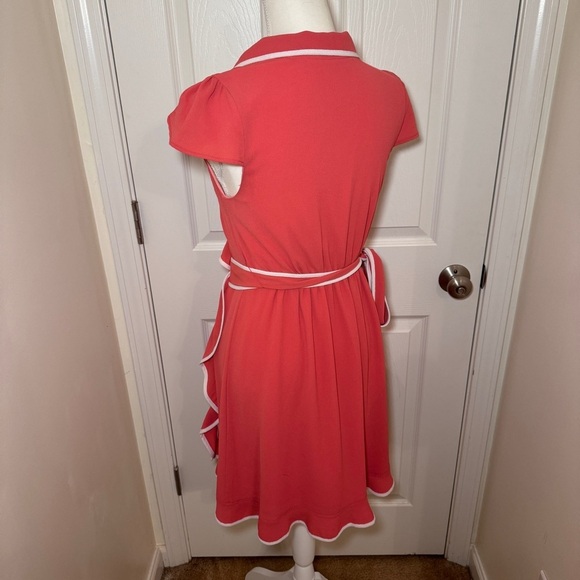 ModCloth Coral Wrap Dress - Picture 7 of 12